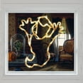 thumbnail image 4 of Northlight Lighted Ghost Halloween Window Decoration - 15", 4 of 9