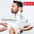 thumbnail image 4 of WWS-MusicSafe Bouchons d'Oreilles Haute Fidélité pour Réduction de Bruit - 2 Ensembles de Filtres Interchangeables - Protection Auditive Professionnelle pour Musicien - Bouchons d'Oreilles Hypoallergéniques Réutilisables Doux Transparents, 4 of 4