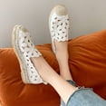 thumbnail image 2 of Casual Mujer Zapato Tenis Mujer Pisos Punta Redonda Suave Otoño Lino Vestido Transpirable Nuevo Otoño Lino Tejido Con Cordones Ocio Fisher37 Gao Jinjia LED, 2 of 2