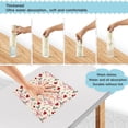 thumbnail image 4 of BZSMCE Dish Towels Reuseable Cleaning Cloths 6-pack In Ribbon & Heart Mosaic Pattern, 4 of 8