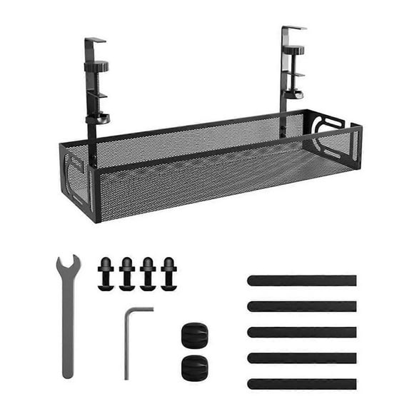 Cable Management Under Desk, Under Desk Cable Management Tray, Desk Cable Organizer,Cable Managemen