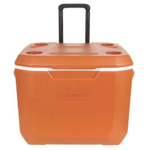 coleman rolling cooler 50 quart
