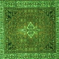 thumbnail image 1 of Ahgly Company Indoor Square Persian Green Traditional Area Rugs, 6' Square, 1 of 1