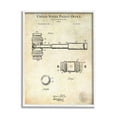 thumbnail image 4 of Stupell Industries Vintage Gavel Invention Diagram Patent Text Blueprint Framed Wall Art, 16 x 20, Design by Karl Hronek, 4 of 5