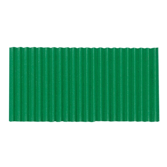 Corobuff 6039 Corobuff Fade Resistant Solid Color Corrugated Paper Roll, 48 in X 25 ft, Emerald Green