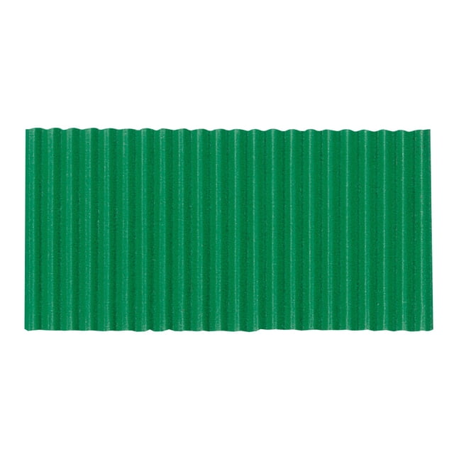 Corobuff Corobuff 6039 Rouleau de Papier Ondulé Uni Résistant à la Décoloration, 48 Po X 25 Pieds, Vert Émeraude