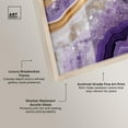 thumbnail image 4 of Gemstone Labyrinth II Shadowbox Print Amethyst Wall Art by Art Remedy, Blonde Frame, 36 x 45, 4 of 7