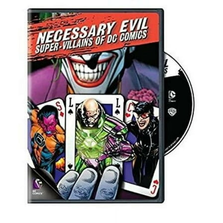 Necessary Evil: Super-villains Of Dc Comics (dvd 2013)