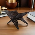 thumbnail image 4 of RENACLIPY Adjustable Wooden Quran Stand Brown Decorative Holder with Elegant Angles for Home and Mosque Display, 4 of 8