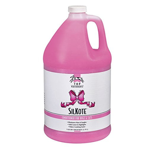 Top Performance SilKote Pet Conditioner Professional Quality Concentrate Gallon Cherry Scented