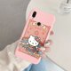 thumbnail image 3 of Funda de teléfono de dibujos animados para Xiaomi Redmi 7 7A Note 7 Pro, bonita funda trasera de silicona tpu anticaída, Cinnamoroll Kuromi, Hello Kitty, 3 of 5