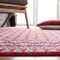 thumbnail image 3 of SAFAVIEH Brentwood Dory Geometric Runner Rug, Red/Ivory, 2' x 8', 3 of 8