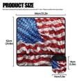thumbnail image 5 of HELLHERO Sewing Machine Pad Storage Bag Premium Fabric Durable Dustproof for Thanksgiving, United States Flag, 5 of 5
