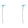 thumbnail image 1 of kurtrusly Wedding Decor With Simulated Calla - Choose Variety Of Colors And Styles With High 3D And Simulation Durable PU jewelry Blue 2PCS, 1 of 6