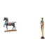 thumbnail image 1 of Figura de caballo, escultura animal, estatua de caballo de resina coleccionable, adorno para centro de mesa, estatuas de mujeres, estatuas y escultura, 1 of 8