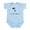 Sky Blue, variant on CafePress - Prosciutto Lover Infant Bodysuit - Baby Light Bodysuit, Size Newborn - 24 Months