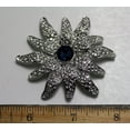 thumbnail image 2 of Trendy Crystal Sun Shape Brooch Pin For Women Sun Shape Statement Rhinestone Brooch, Bridal Brooch,, 2 of 9