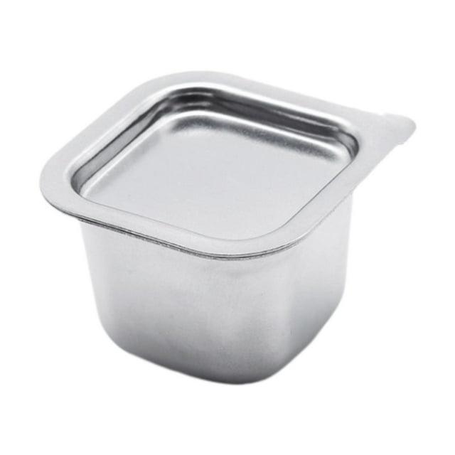 Molde para cubitos de hielo de acero inoxidable con tapa, bandeja de cubitos de hielo de metal de fácil liberación, apto para lavavajillas, para bar,