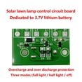thumbnail image 7 of 4X Solar Lawn Light Controller Board 3.7V Lithium Battery Solar Spotlight Light Solar Light Circuit Board with Switch, 7 of 7