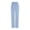 Sky Blue #3, variant on WULMLEO Jogger Scrubs for Women Straight Leg Work High Waisted Cuffed Slacks Trousers for Workout Sports Work White XL