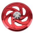 thumbnail image 3 of Colaxi Motorcycle Engine Cooling Fan Cover Engine Cooling Fan Protector High Performance Aluminum Alloy Gift Replacement Accessories Red, 3 of 8