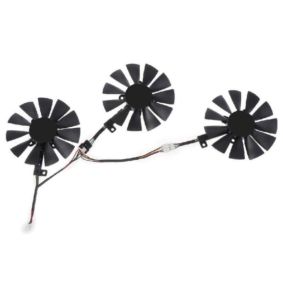 Necvior PLD09210S12HH 4 / 5 / 6Pin VGA Fan Graphics Card Cooling Fan for STRIX GTX 1080/980Ti/1060/1070 Graphics Card