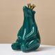 thumbnail image 4 of Estatua de Cerámica de Oso , Escultura de Animal de , Hogar, Dormitorio, de Oficina, Armario de TV, Decoración, Adornos Colecc Oso verde sentado BLESIY Figura de oso polar, 4 of 8