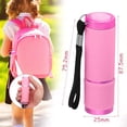 thumbnail image 4 of Mini - flashlight, 4 LED flashlights, small waterproof flashlight with sling, portable mini - flashlight for reading, repairing, climbing, camping, hiking（Without battery）, 4 of 5