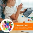 thumbnail image 4 of HEATSHAKING 24 Packs Assorted Color Modeling Clay for Kids Squeezable Handicrafts for Ornaments, 4 of 5