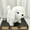 White, variant on Walking Barking Labrador Toy Dog, Realistic Simulation Pet Dog with Wagging Tail, Soft Plush Interactive Toy for Kids, Fun Gift for Birthdays & Holidays, Battery Operated (Not Included)