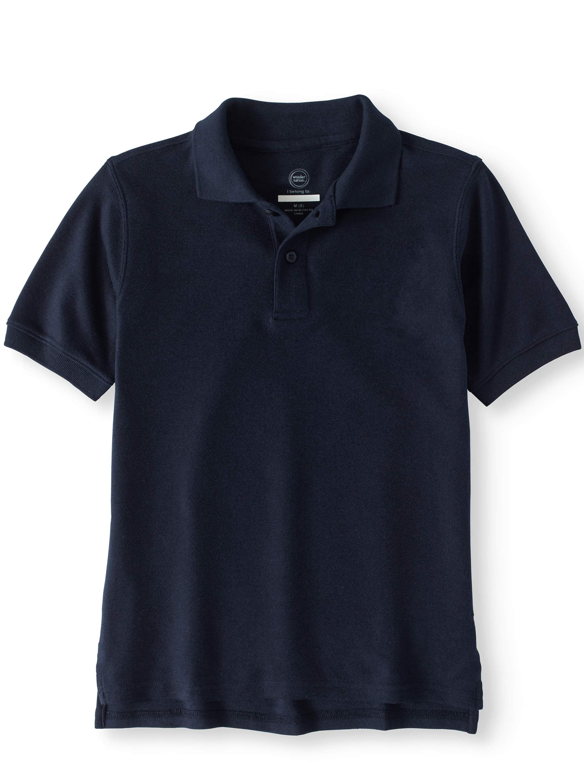 Children's Button Detail Short Sleeve Polo main image 1