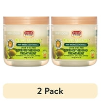 (2 pack) African Pride Olive Miracle anti-Breakage Formula Hair Creme 6 oz Jar