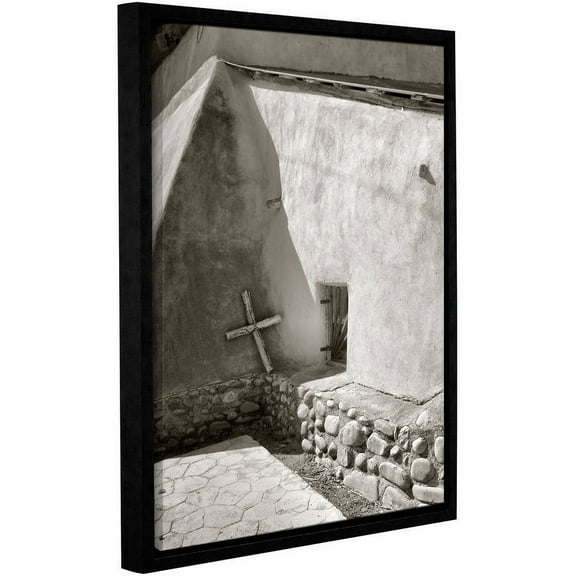 ArtWall Steve Ainsworth "Pilgrim's Cross" Gallery-Wrapped Floater-Framed Canvas