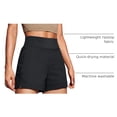 thumbnail image 4 of Shorts CRZ YOGA livianos de tiro medio 10 cm con bolsillos con cierre XL, 4 of 6