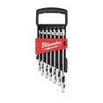 thumbnail image 1 of Milwaukee Tool 7pc Metric Flex Head Ratcheting Combination Wrench, 1 of 7