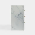 thumbnail image 5 of Onyx Marble Nightstand with 3 Drawers - White, 5 of 9