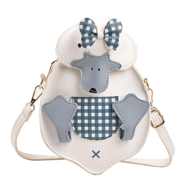 Monedero de para niñas, bolso de mano con correa para el hombro, bolso para y mujeres, bonito hombro de dibujos animados Azul Yuyangstore Bolso de mujer