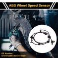 thumbnail image 2 of Unique Bargains ABS Wheel Speed Sensor ABS Sensor Anti-lock Braking System Sensor No.57475TJ0M01/57475TJ0M01 for Honda City 2012-2014 1 Pcs Rear Left, 2 of 6