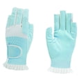 thumbnail image 2 of Guantes de golf de encaje para mujeres Guantes de medio sin alivio transpirable. Azul 20, 2 of 8