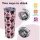 thumbnail image 4 of Vaso de Rottweiler - Regalos para amantes de los perros - Regalo para perros - Tazas de café de viaje de Rottweiler para bebidas frías y calientes - Con popote y tapa de 20 oz, 4 of 6
