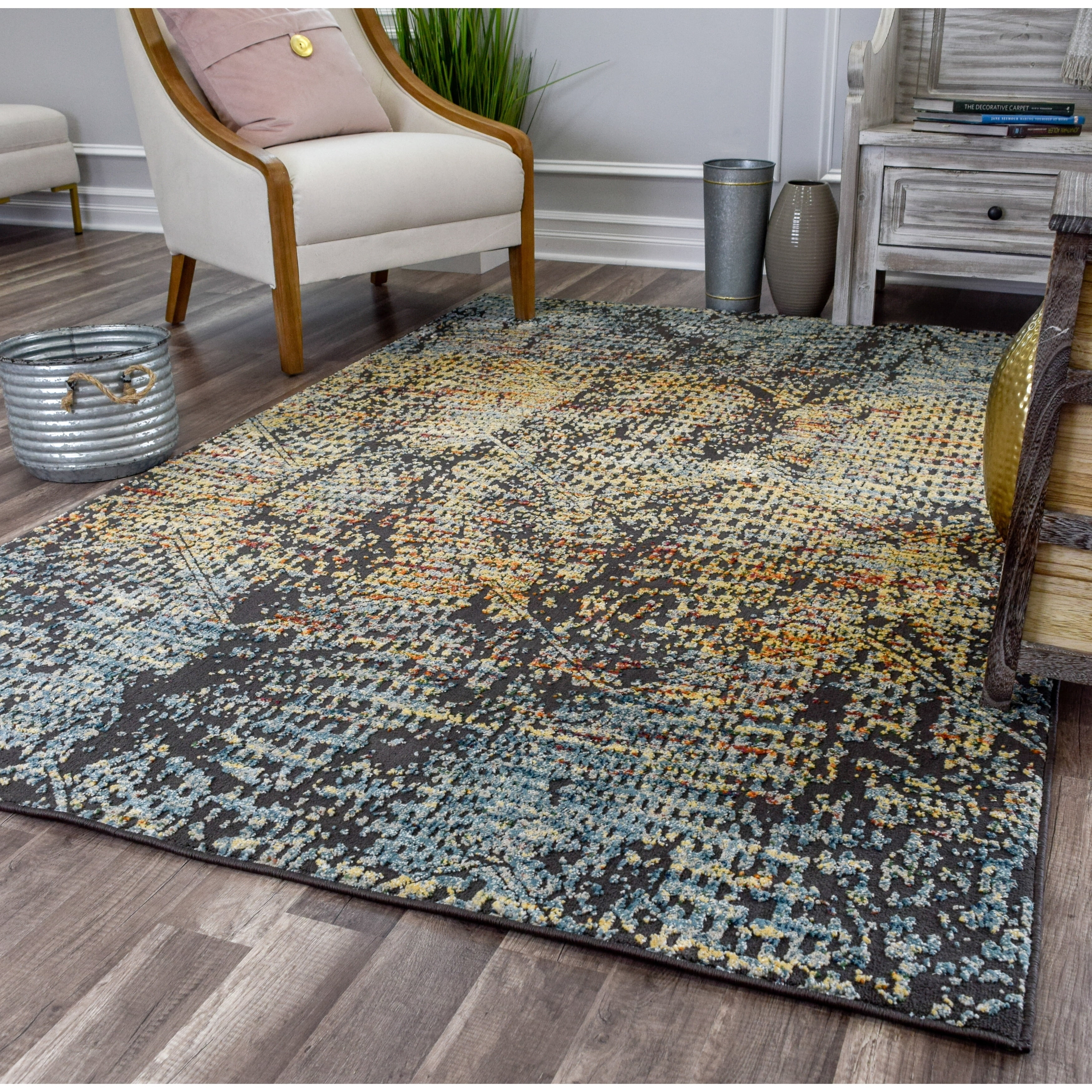 Rugs America Jarden Collection Mustang JR40A Vintage Transitional Area