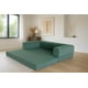 thumbnail image 3 of Sofá Cama Desplegable de Alta Densidad con Funda de Corduroy y Sistema de Fijación por Cierres – Nuestro Nido, 3 of 9