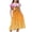 Pink, variant on Tisuna Girls Summer Dress Ice Cream Print Short Sleeve Crew Neck Dresses Breathable Casual Little Girls Big Kids Holiday Casual Wear Pink Size 6-7 Years