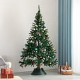 thumbnail image 3 of Gardenised QI004154.GN Plastic Christmas Tree Stand with Screw Fastener, Green, 3 of 10