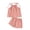 Red, variant on LNMQLPDBS Toddler Baby Girl Summer Clothes Solid Color Pleated Adjustable Shoulder Strap Tank Tops Shorts Outfits Set Kids Casual Loose Breathable Clothes for Sun Day Play Outdoor Blue 6-12 Months