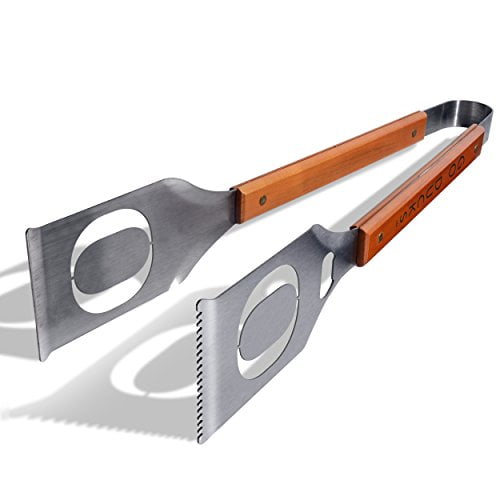 SPORTULA PRODUCTS SS-SP-7014517 7014517 Sportula 18" Stainless Steel Grill-A-Tongs, Oregon Ducks