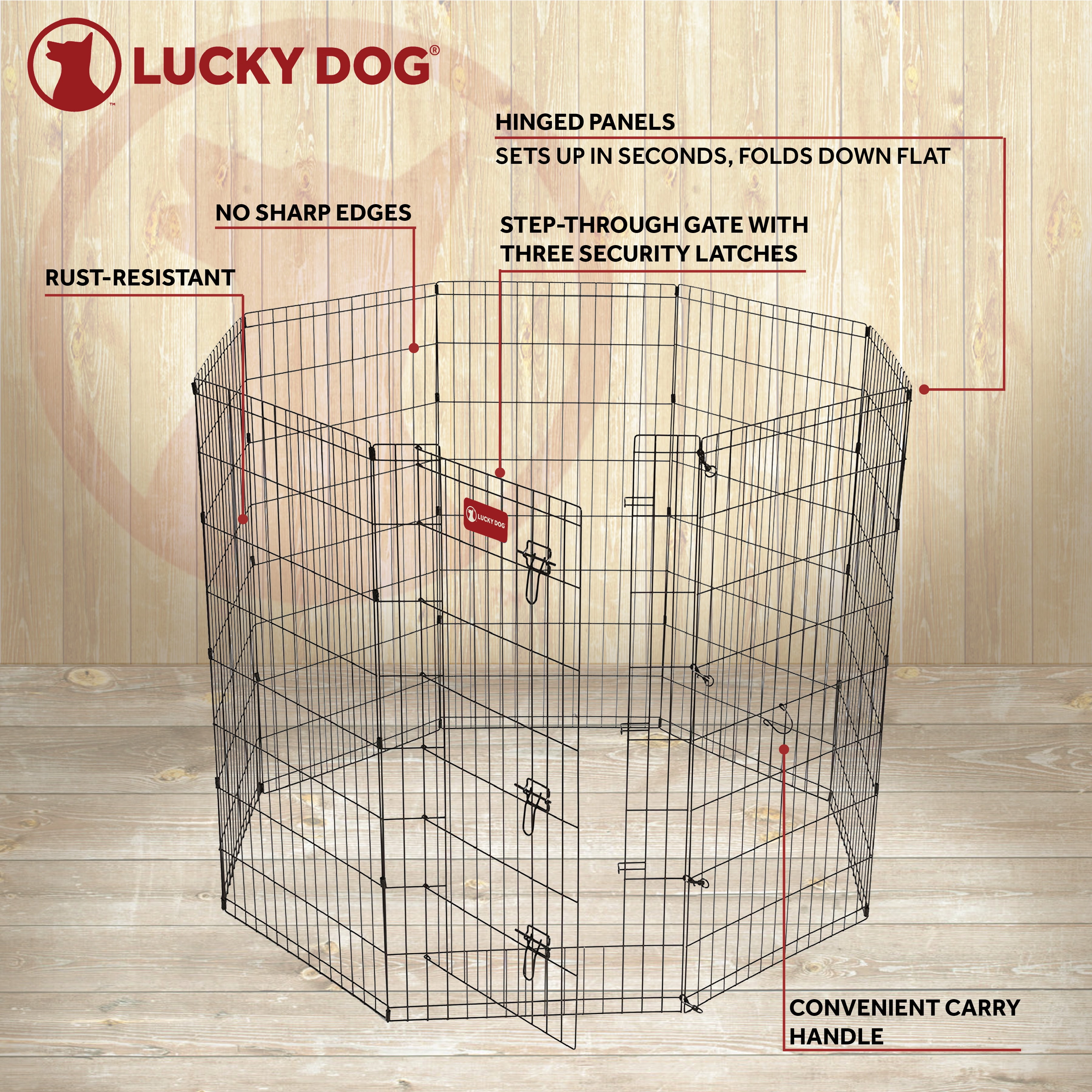 lucky dog exercise pen