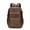 Dark Brown, variant on Retro Soft Leather Men's Backpack Fashion Business Travel Computer Bag,Light Brown