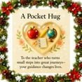 thumbnail image 4 of Stijggn Pocket Heart Token Christmas Gift Bulk Hug Cards with Heart Shape Natural Stones Keepsake Exchange Relationship Cards for Women for Friends,Family,Christma Party Favor Gift, 4 of 4