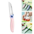 thumbnail image 2 of XKHZJL Portable Ceramic Paring Knife Paring Knives, Fruit and Vegetable Knife Folding Knife Kitchen Knife For Daily Use Handy Fruit Knife for Picnic Travel Camping Outdoor Activities, 2 of 9